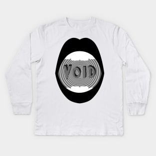 The Neighbourhood//VOID black and white Kids Long Sleeve T-Shirt